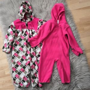 Columbia Bugababy Interchangable Rainsuit / Snowsuit
